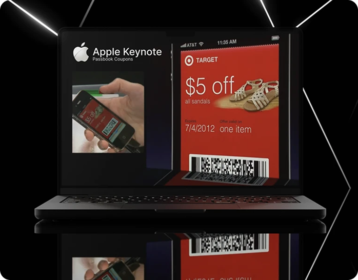 Target app featured in an Apple Keynote
